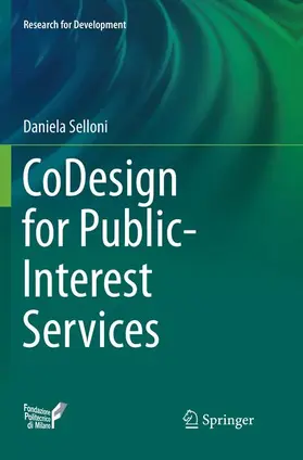 Selloni |  CoDesign for Public-Interest Services | Buch |  Sack Fachmedien