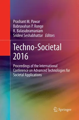 Pawar / Ronge / Balasubramaniam |  Techno-Societal 2016 | Buch |  Sack Fachmedien