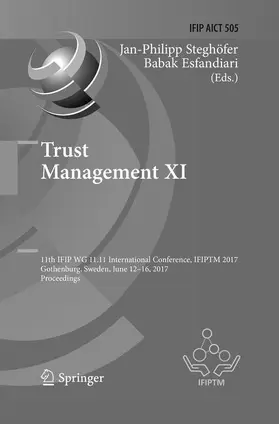 Esfandiari / Steghöfer |  Trust Management XI | Buch |  Sack Fachmedien