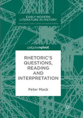 Mack |  Rhetoric's Questions, Reading and Interpretation | Buch |  Sack Fachmedien