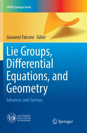 Falcone |  Lie Groups, Differential Equations, and Geometry | Buch |  Sack Fachmedien