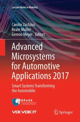 Zachäus / Meyer / Müller |  Advanced Microsystems for Automotive Applications 2017 | Buch |  Sack Fachmedien