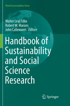 Leal Filho / Marans / Callewaert |  Handbook of Sustainability and Social Science Research | Buch |  Sack Fachmedien