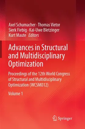 Schumacher / Vietor / Fiebig |  Advances in Structural and Multidisciplinary Optimization | Buch |  Sack Fachmedien