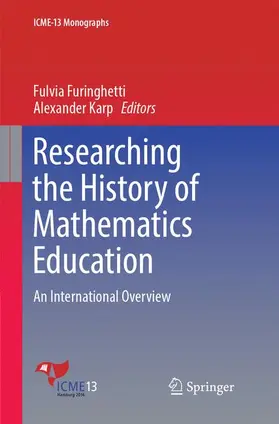 Karp / Furinghetti |  Researching the History of Mathematics Education | Buch |  Sack Fachmedien