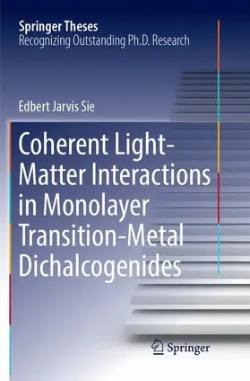 Sie |  Coherent Light-Matter Interactions in Monolayer Transition-Metal Dichalcogenides | Buch |  Sack Fachmedien