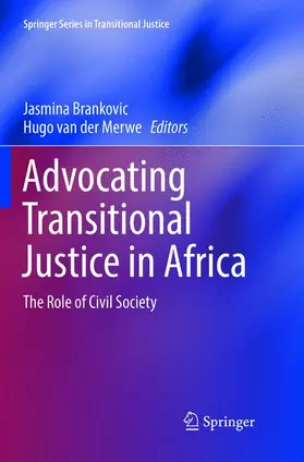 van der Merwe / Brankovic |  Advocating Transitional Justice in Africa | Buch |  Sack Fachmedien