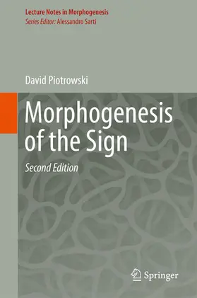 Piotrowski |  Morphogenesis of the Sign | eBook | Sack Fachmedien