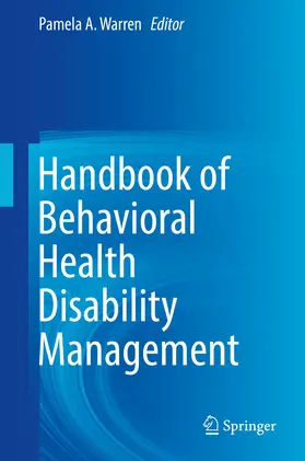 Warren | Handbook of Behavioral Health Disability Management | E-Book | sack.de