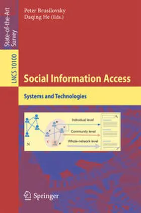 Brusilovsky / He | Social Information Access | E-Book | sack.de