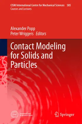 Popp / Wriggers | Contact Modeling for Solids and Particles | E-Book | sack.de