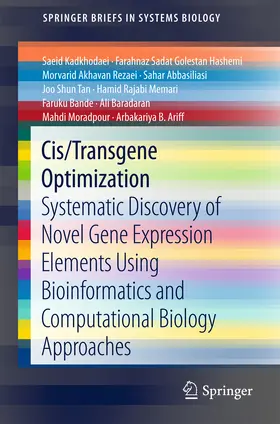 Kadkhodaei / Golestan Hashemi / Ariff |  Cis/Transgene Optimization | eBook | Sack Fachmedien