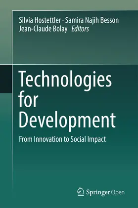 Hostettler / Najih Besson / Bolay |  Technologies for Development | Buch |  Sack Fachmedien