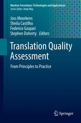 Moorkens / Castilho / Gaspari |  Translation Quality Assessment | eBook | Sack Fachmedien