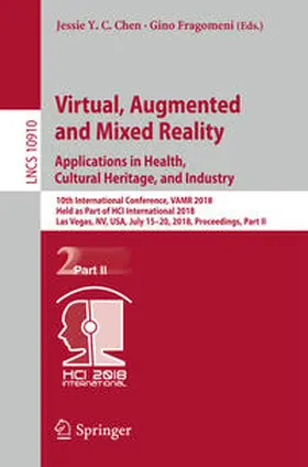 Chen / Fragomeni | Virtual, Augmented and Mixed Reality: Applications in Health, Cultural Heritage, and Industry | E-Book | sack.de