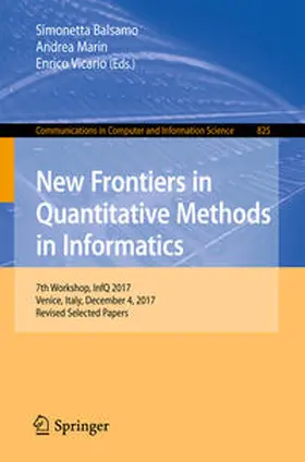 Balsamo / Marin / Vicario |  New Frontiers in Quantitative Methods in Informatics | eBook | Sack Fachmedien