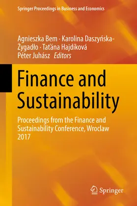 Bem / Daszynska-Zygadlo / Daszynska-Zygadlo |  Finance and Sustainability | eBook | Sack Fachmedien