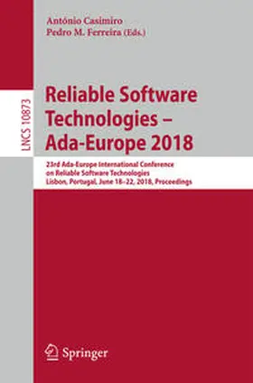 Casimiro / Ferreira | Reliable Software Technologies – Ada-Europe 2018 | E-Book | www2.sack.de