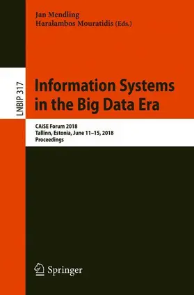 Mouratidis / Mendling |  Information Systems in the Big Data Era | Buch |  Sack Fachmedien
