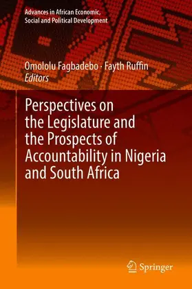 Ruffin / Fagbadebo |  Perspectives on the Legislature and the Prospects of Accountability in Nigeria and South Africa | Buch |  Sack Fachmedien