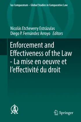 Etcheverry Estrázulas / Fernández Arroyo |  Enforcement and Effectiveness of the Law - La mise en oeuvre et l’effectivité du droit | eBook | Sack Fachmedien