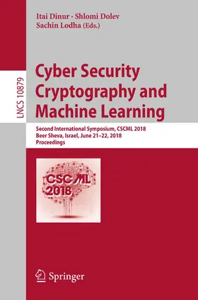 Dinur / Dolev / Lodha |  Cyber Security Cryptography and Machine Learning | Buch |  Sack Fachmedien