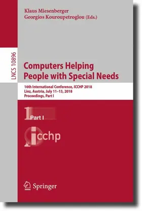Kouroupetroglou / Miesenberger |  Computers Helping People with Special Needs | Buch |  Sack Fachmedien