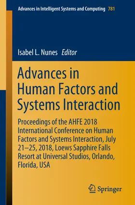 Nunes | Advances in Human Factors and Systems Interaction | E-Book | sack.de