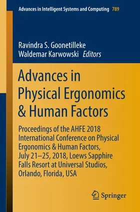 Goonetilleke / Karwowski | Advances in Physical Ergonomics & Human Factors | E-Book | sack.de