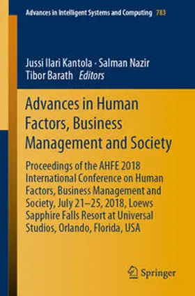 Kantola / Nazir / Barath | Advances in Human Factors, Business Management and Society | E-Book | sack.de