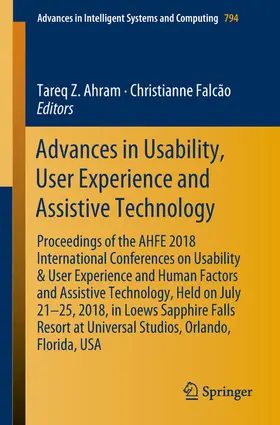 Ahram / Falcão | Advances in Usability, User Experience and Assistive Technology | E-Book | sack.de