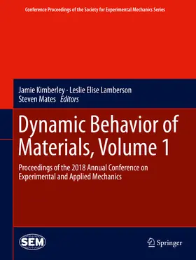 Kimberley / Lamberson / Mates | Dynamic Behavior of Materials, Volume 1 | E-Book | sack.de