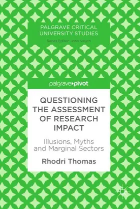 Thomas |  Questioning the Assessment of Research Impact | Buch |  Sack Fachmedien