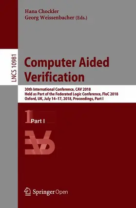 Weissenbacher / Chockler |  Computer Aided Verification | Buch |  Sack Fachmedien