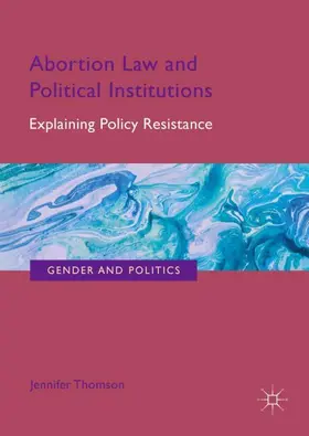 Thomson |  Abortion Law and Political Institutions | Buch |  Sack Fachmedien