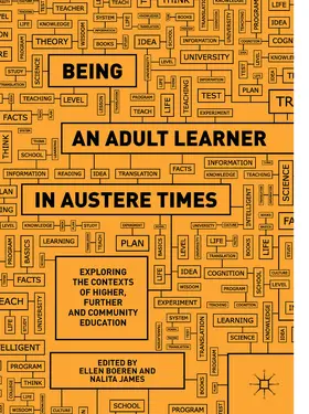 Boeren / James |  Being an Adult Learner in Austere Times | eBook | Sack Fachmedien