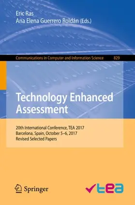 Guerrero Roldán / Ras |  Technology Enhanced Assessment | Buch |  Sack Fachmedien