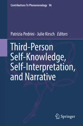 Pedrini / Kirsch | Third-Person Self-Knowledge, Self-Interpretation, and Narrative | E-Book | sack.de