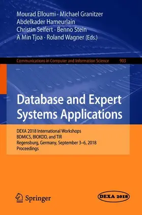 Elloumi / Granitzer / Hameurlain |  Database and Expert Systems Applications | Buch |  Sack Fachmedien