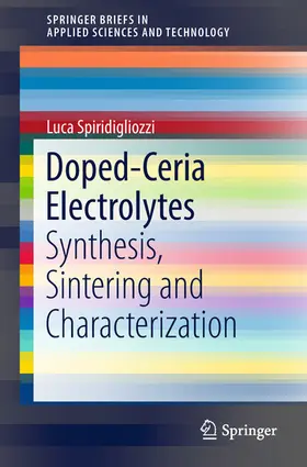 Spiridigliozzi | Doped-Ceria Electrolytes | E-Book | sack.de