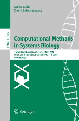 Šafránek / Ceška / Ceška |  Computational Methods in Systems Biology | Buch |  Sack Fachmedien