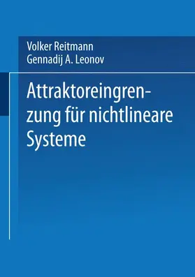 Reitmann |  Attraktoreingrenzung für nichtlineare Systeme | Buch |  Sack Fachmedien
