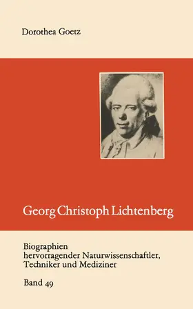 Georg Christoph Lichtenberg | Buch | 978-3-322-00555-7 | sack.de