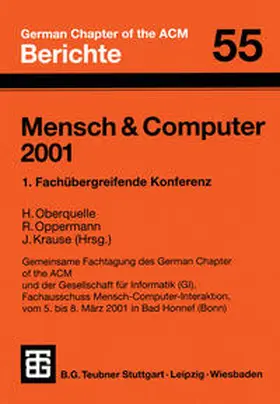 Oberquelle / Oppermann / Krause |  Mensch & Computer 2001 | eBook | Sack Fachmedien
