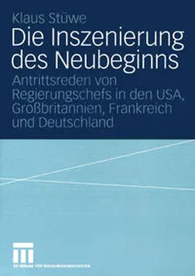 Stüwe |  Die Inszenierung des Neubeginns | eBook | Sack Fachmedien