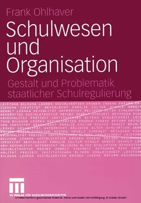 Ohlhaver |  Schulwesen und Organisation | eBook | Sack Fachmedien
