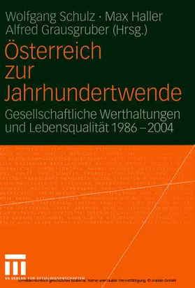 Schulz / Haller / Grausgruber |  Österreich zur Jahrhundertwende | eBook | Sack Fachmedien