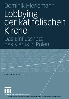 Hierlemann | Lobbying der katholischen Kirche | E-Book | www2.sack.de