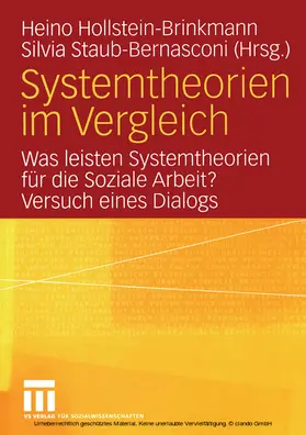 Hollstein-Brinkmann / Staub Bernasconi | Systemtheorien im Vergleich | E-Book | sack.de