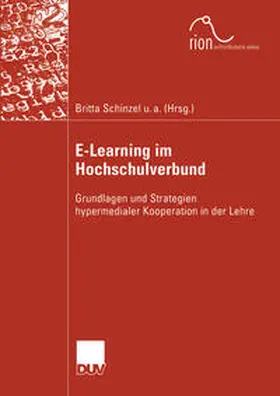 Schinzel / Taeger / Gorny |  E-Learning im Hochschulverbund | eBook | Sack Fachmedien